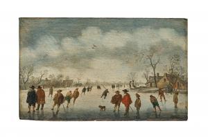 VERSTRAELEN ANTHONIE 1594-1641,Skaters on the ice,Palais Dorotheum AT 2024-04-24