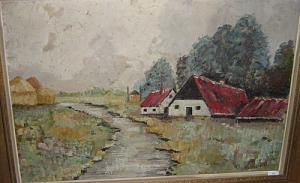 VERSTRAETEN Raymond 1874-1947,Paysage flamand,Campo & Campo BE 2008-05-27