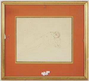 VERTHES Marcel 1895-1961,Couple enlacé,Tradart Deauville FR 2018-12-02