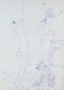 VERTHES Marcel 1895-1961,DANS L'ATELIER,Pillon FR 2011-05-15