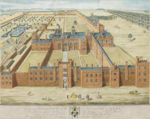 VERTUE George 1684-1756,A View of Penshurst Place in the County of Kent,Rosebery's GB 2022-06-22