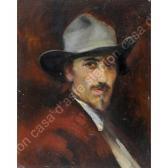VERUDA Umberto 1868-1904,Ritratto del pittore Zardo,Stadion IT 2014-04-10