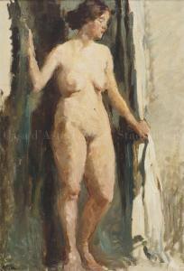 VERUDA Umberto 1868-1904,Ritratto di donna nuda,Stadion IT 2024-02-26