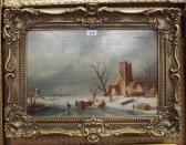 VERVEER abraham 1900-1900,Winter landscape,Great Western GB 2018-11-17