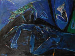 VERVISCH Godfried 1930-2014,Schuilen onder,Brussels Art Auction BE 2022-03-22