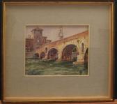 vesentini g 1900-1900,Veduta del ponte delle Navi a Verona,Finarte IT 2009-05-16