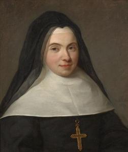 VESTIER Antoine 1740-1824,Portrait d'une religieuse bé,1782,Artcurial | Briest - Poulain - F. Tajan 2022-09-27