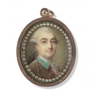 VESTIER Antoine 1740-1824,Portrait de gentilhomme,Artcurial | Briest - Poulain - F. Tajan 2024-03-21