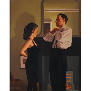VETTRIANO Jack 1951,STUDY FOR BETWEEN DARKNESS AND DAWN,1998,Lyon & Turnbull GB 2017-12-07
