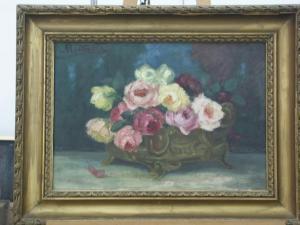 VIA MARTIN 1900-1900,Bouquet de fleurs,20th century,Espace de Bourbon FR 2008-10-25
