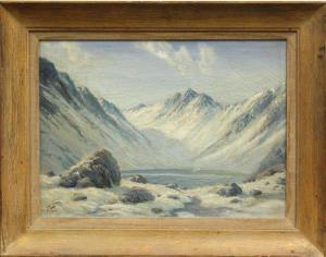 VIAL F 1900-1900,Snow-Covered Mountains and Lake,Clars Auction Gallery US 2010-06-13