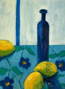 VIALE Patrick 1952,LEMONS AND BLUE BOTTLE,2007,Whyte's IE 2022-12-12