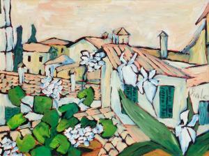 VIALE Patrick 1952,Tuscan Rooftops,Morgan O'Driscoll IE 2023-12-05