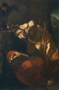 VIANI DOMENICO MARIA 1668-1711,San Benedetto e un eremita,Christie's GB 2012-05-30