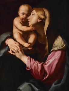 VIANI Giovanni Maria 1636-1700,MARIA MIT DEM KINDE,Hampel DE 2021-06-24