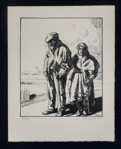 VIBERT Pierre Eugène 1875-1937,Les Errants,Bertolami Fine Arts IT 2024-02-20