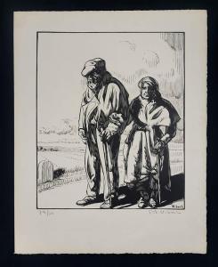 VIBERT Pierre Eugène 1875-1937,Les Errants ì,Bertolami Fine Arts IT 2023-06-26
