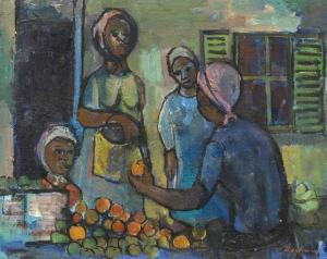 Vicary THACKWRAY James 1919-1994,Fruit Seller,5th Avenue Auctioneers ZA 2024-02-18