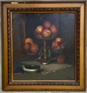 VICENTINI Luigi 1901-1970,Composizione con frutta,1928,Il Ponte Casa D'aste Srl IT 2023-01-18