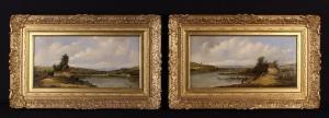 VICKERS Alfred H 1853-1907,Landscapes with figures,19th Century,Wilkinson's Auctioneers 2022-10-08