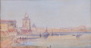 VICKERS Alfred H 1853-1907,Near Venice, Italy,Bellmans Fine Art Auctioneers GB 2024-02-19