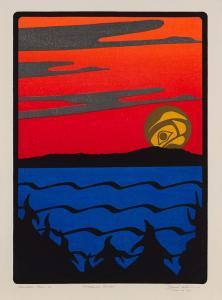 VICKERS Roy Henry 1946,Clayoquot Sunset,1992,Heffel CA 2024-02-29