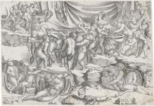 VICO Enea Vicus 1523-1567,Kinderbacchanal,Galerie Bassenge DE 2023-06-07