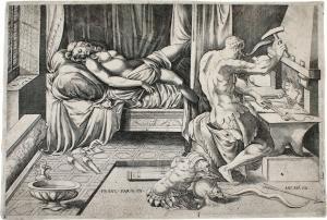 VICO Enea Vicus 1523-1567,Venus and Vulcan,1543,Sotheby's GB 2022-12-09