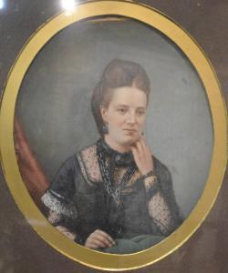 VICTORIAN SCHOOL,Portrait of a lady,Andrew Smith and Son GB 2014-10-22