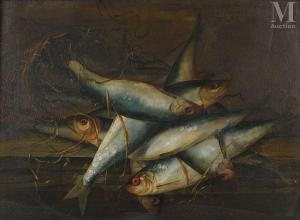 VIDAL Louis 1754-1810,Nature morte aux poissons,Millon & Associés FR 2022-12-14