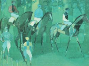 VIDAL P 1900-1900,RACE HORSES AND JOCKEYS,Sloans & Kenyon US 2016-06-26