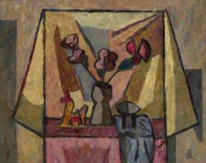 VIDERMAN Vladimir 1945,Still Life with Filimonov's Toy,1972,MacDougall's GB 2007-06-15