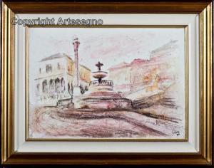 VIDONI Luigi,Veduta di Udine,1980,ArteSegno IT 2022-07-01