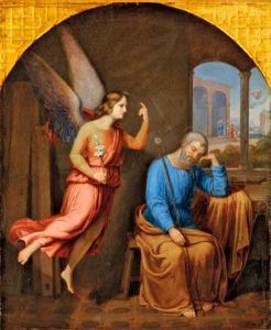 VIDRA Ferdinand,Az angyal megjelenik Szent Józsefnek,Nagyhazi galeria HU 2012-12-11