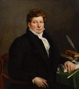 VIEILLEVOYE Barthelemy 1798-1855,Portrait d\`homme,1826,Hotel Des Ventes Mosan BE 2018-10-17