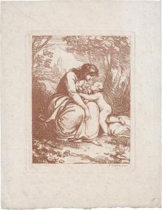 VIEIRA DE MATTOS Francisco Lusitano,Madonna mit Kind in einer Landschaft,Galerie Bassenge 2023-06-07