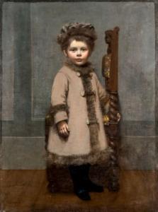 VIERLING Antoine 1842-1917,Enfant près d'une chaise,Binoche et Giquello FR 2015-11-20