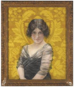 VIEUILLE M,PORTRAIT OF A GIRL,1923,Sotheby's GB 2012-05-03