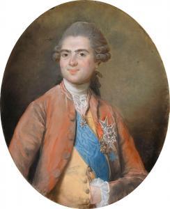 VIGEE LEBRUN Elizabeth Louise,Portrait du Comte de Provence,1776,Etienne de Baecque 2025-06-16