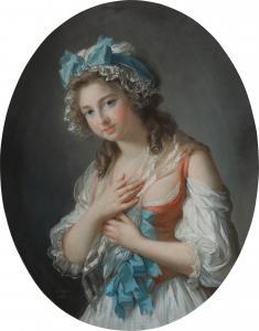 VIGEE LEBRUN Elizabeth Louise 1755-1842,Portrait of the Duchesse de Guiche, née Louise Fr,Sotheby's 2024-01-31