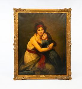 VIGEE LEBRUN Elizabeth Louise 1755-1842,SELF-PORTRAIT WITH JULIE,Amelia Jeffers US 2025-07-26