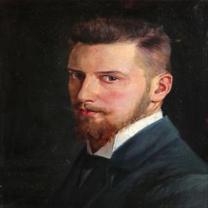 VIGGO WESTERGAARD Hans 1870-1928,Suæ 27 (27 years old),1897,Bruun Rasmussen DK 2012-10-08