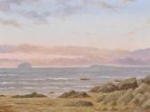 VIGNE T.A,Coastal view,1889,Burstow and Hewett GB 2010-07-21