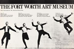 VIGNELLI MASSIMO,THE FORT WORTH ART MUSEUM / THAT'S ENTERTAINMENT: ,1976,Swann Galleries 2021-05-13