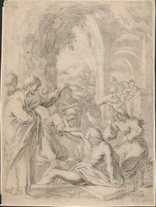 VIGNON Claude 1593-1670,La risurrezione di Lazzaro,Bertolami Fine Arts IT 2023-06-26