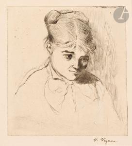 VIGNON Victor 1847-1909,Études de femmes,1880,Ader FR 2025-05-28