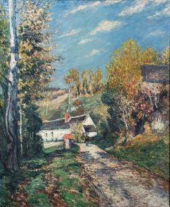 VIGNON Victor 1847-1909,House in landscape,Matsa IL 2025-07-09