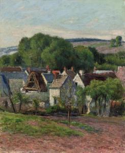 VIGNON Victor 1847-1909,L'hameau,Christie's GB 2010-06-24