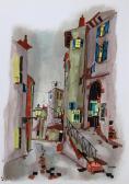 VIGNOT,Gray Cityscape,Ro Gallery US 2019-10-16