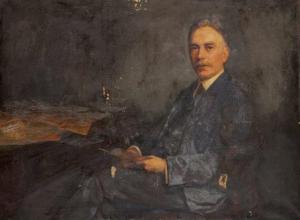 VIGOR Charles 1860-1930,Portrait of William Bryant or Francis May,Rosebery's GB 2019-07-17